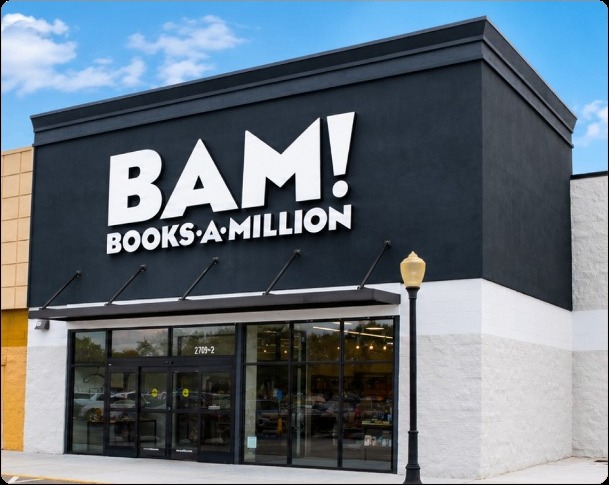Books-A-Million storefront at Albany Square